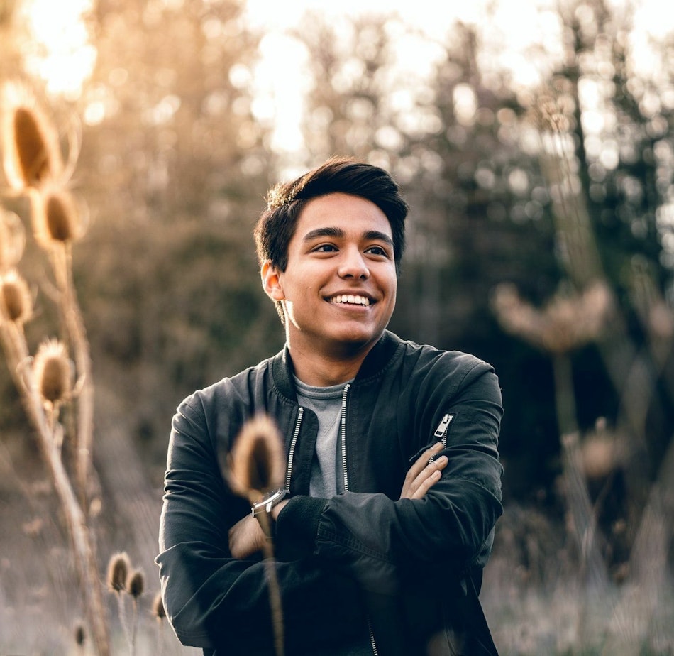 Placeholder for Jonge man in natuur UnSp