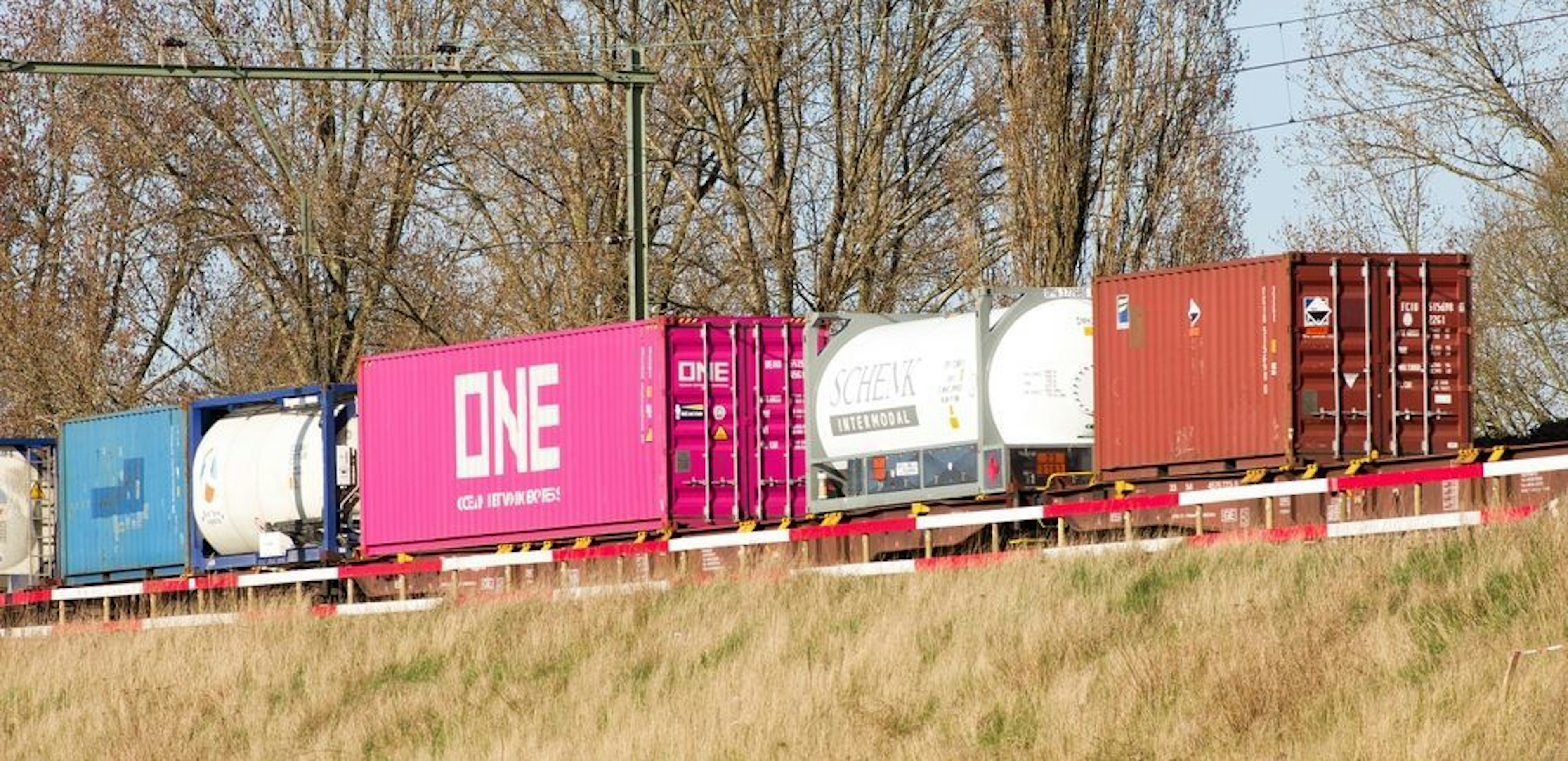 Modal shift goederentrein